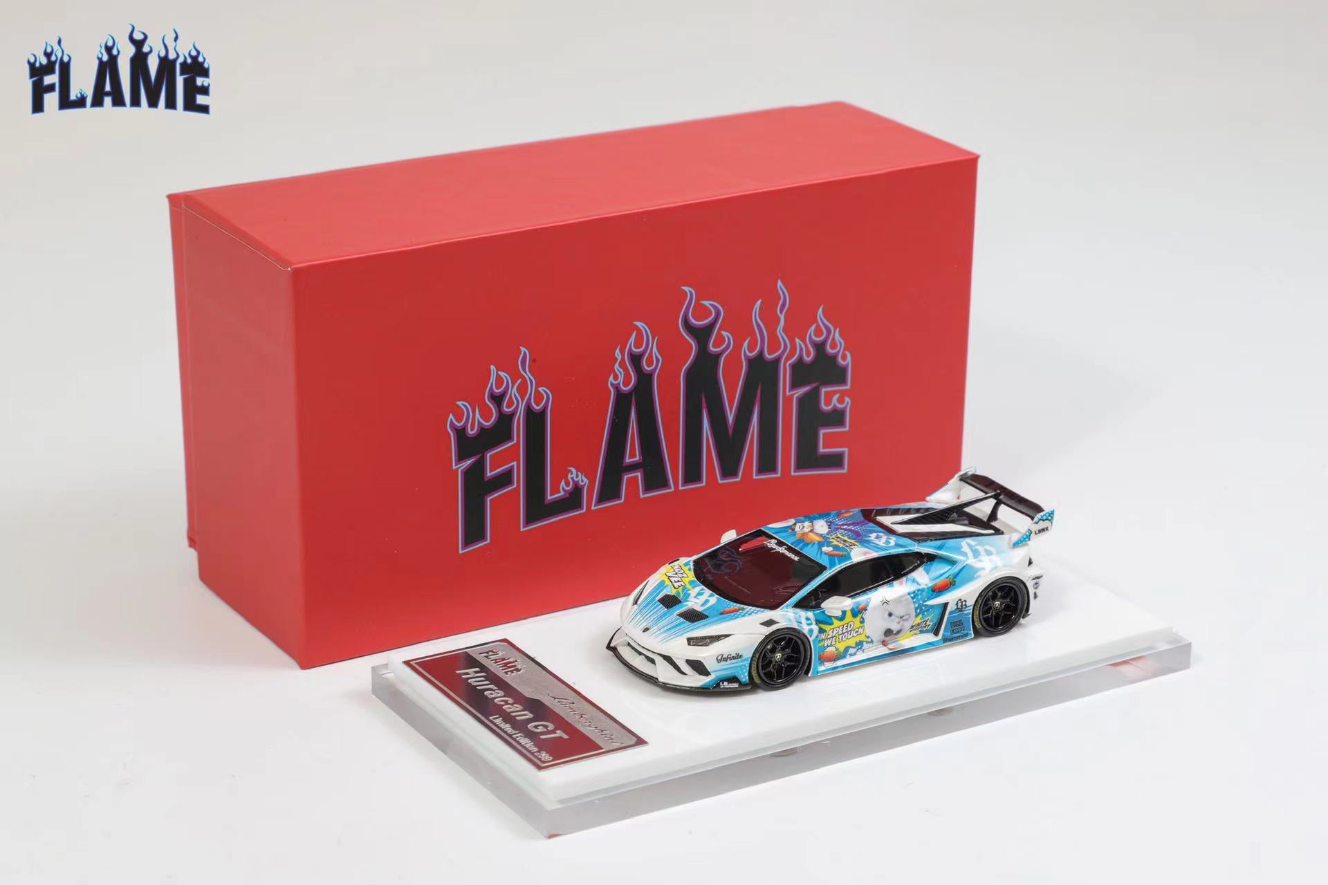 Preorder] Flame 1:64 Lamborghini Huracan GT LP610 (4 Colours