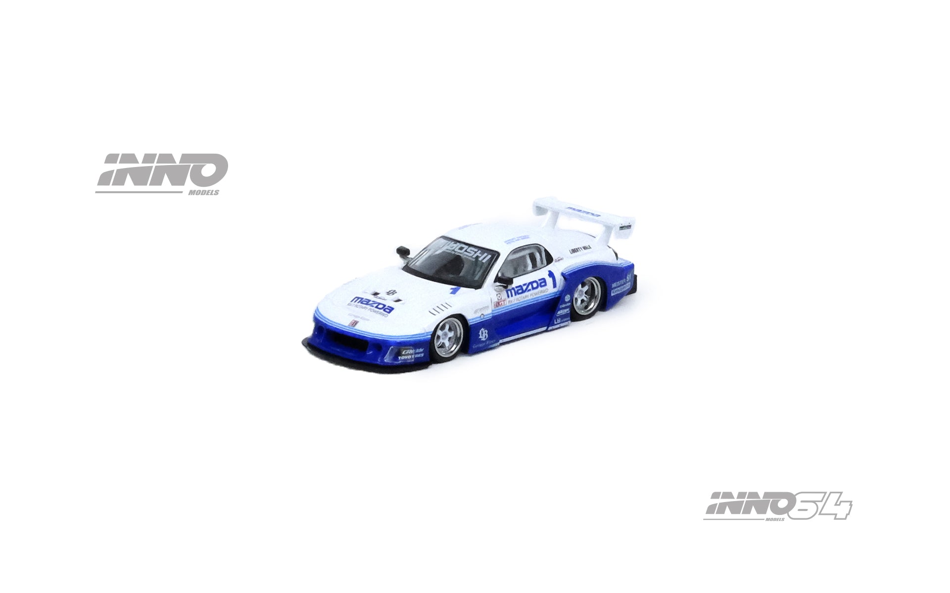 Inno64 1:64 MAZDA RX7 (FD3S) LB-SUPER SILHOUETTE Hong Kong Toy Car