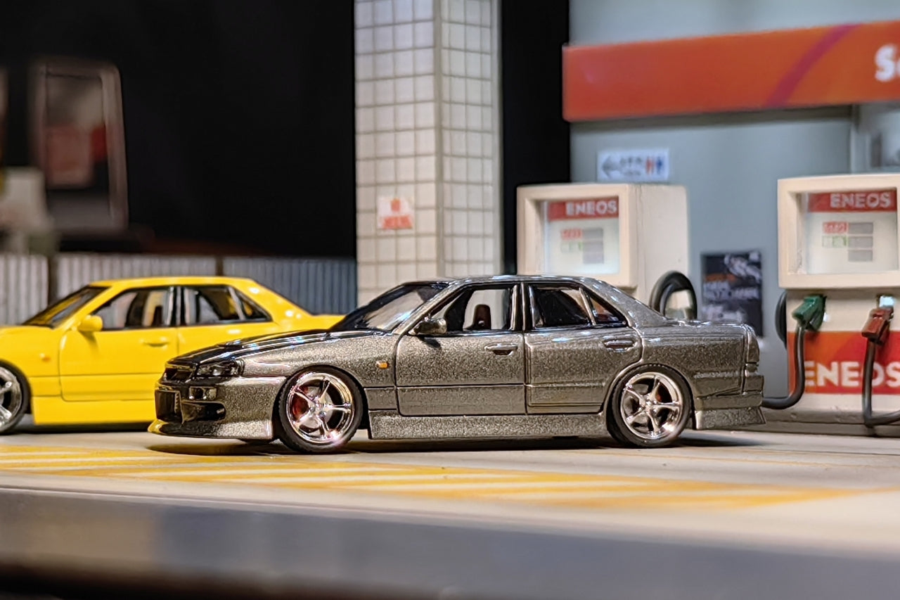 Mortal X Original Model 1:64 Nissan Skyline ER34 URAS (3 Colours