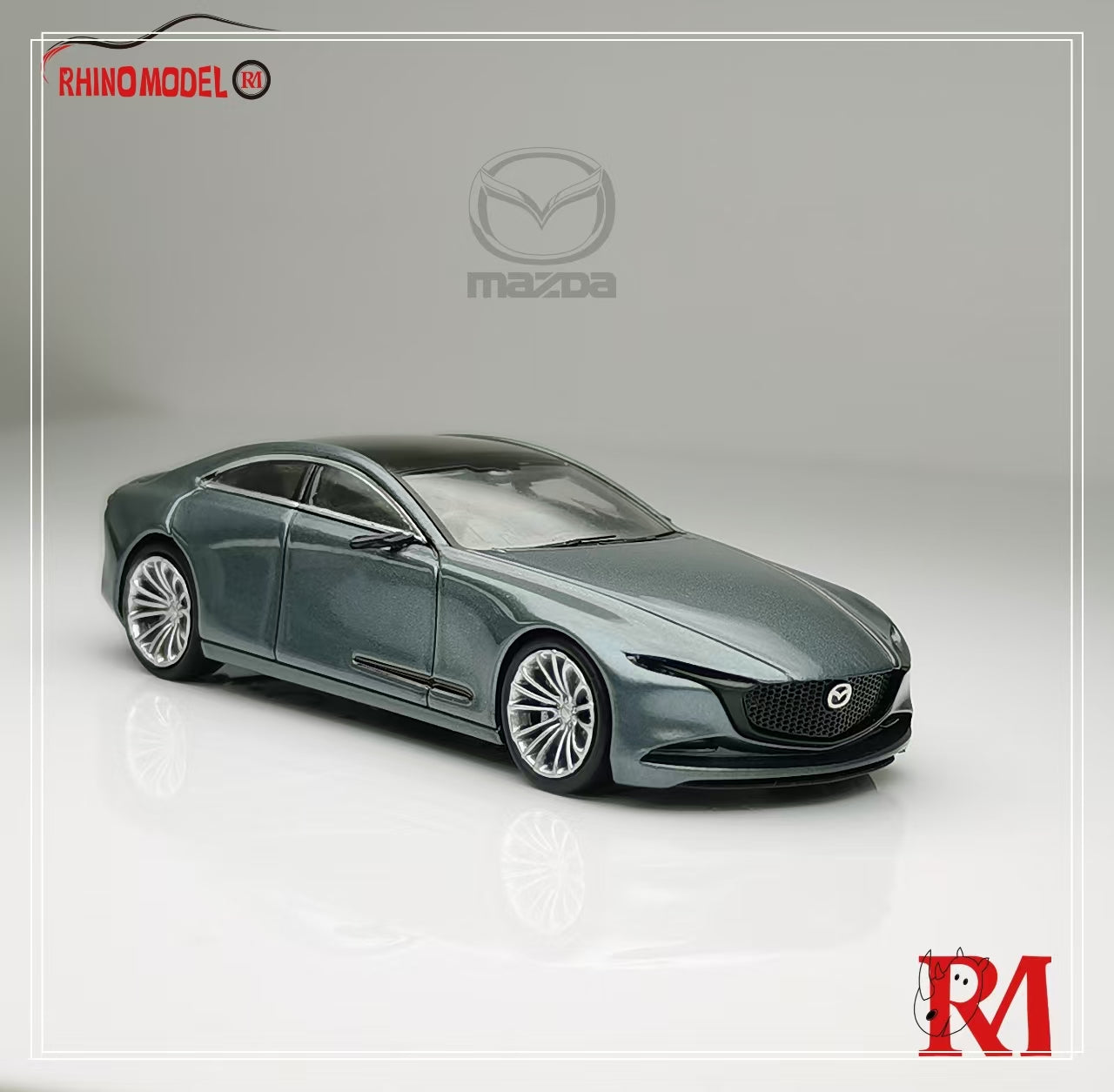 Rhino Model 1:64 Mazda Vision Coupe (2 Colors) – Horizon Diecast
