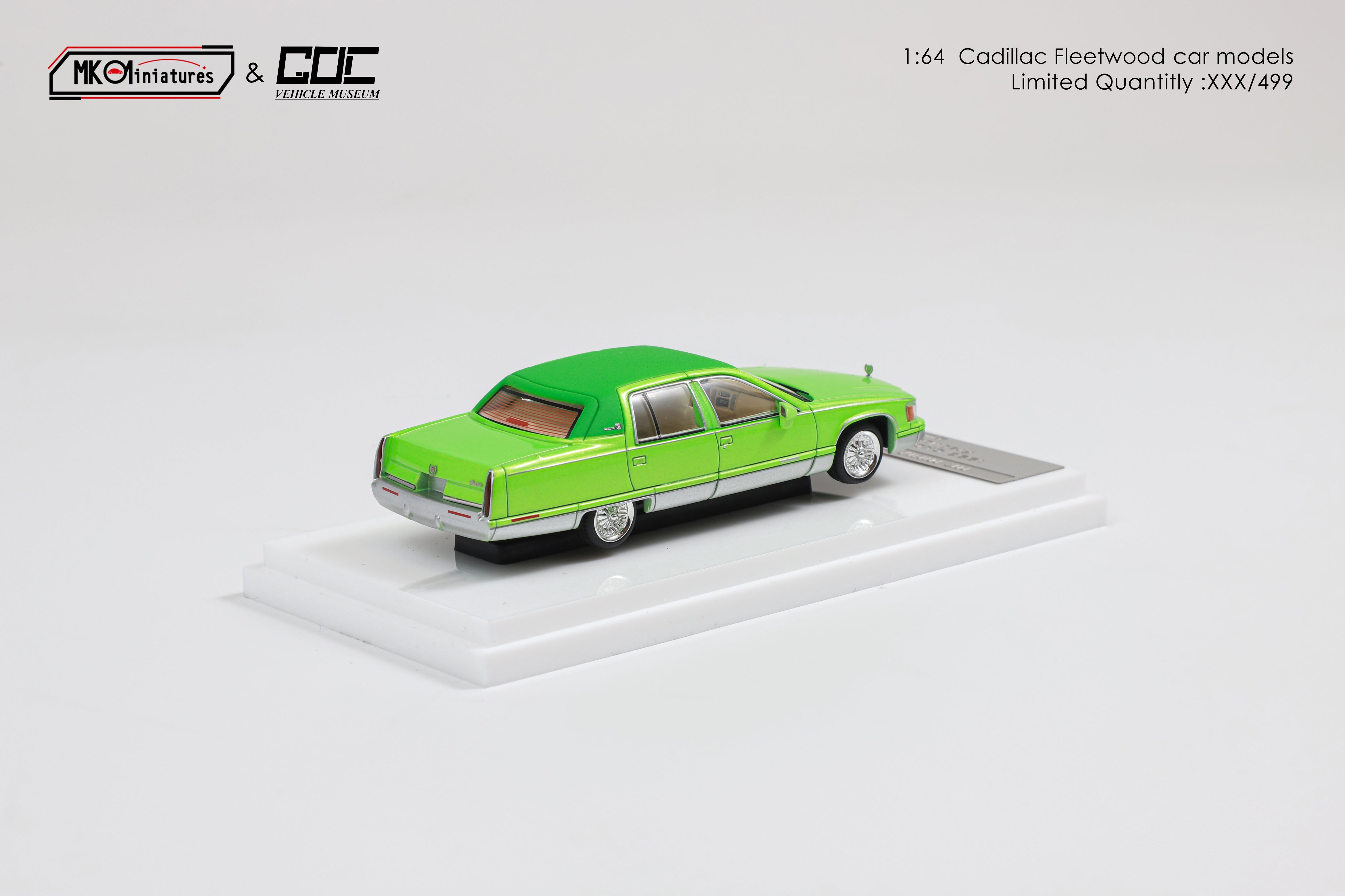 Preorder] MK Miniatures X GOC 1:64 Cadillac Fleetwood (3 Colors
