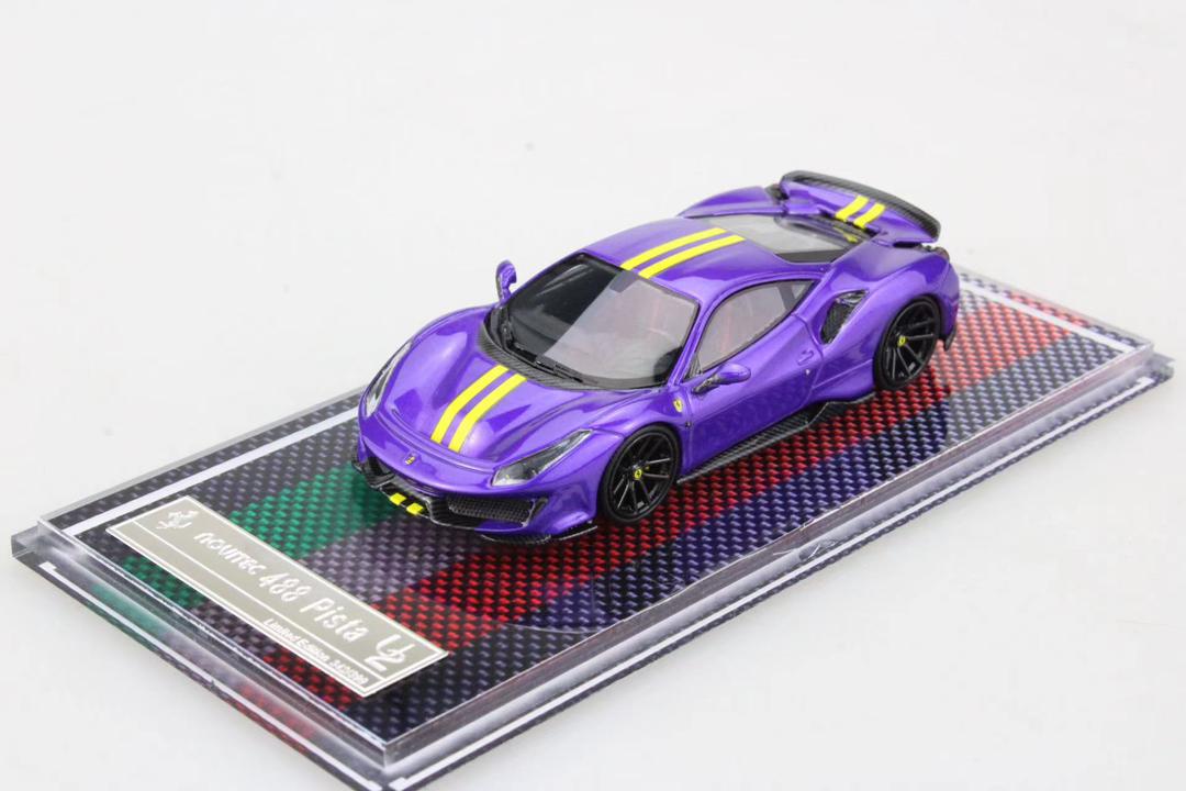 U2 1:64 Ferrari 488 Pista Resin – Horizon Diecast
