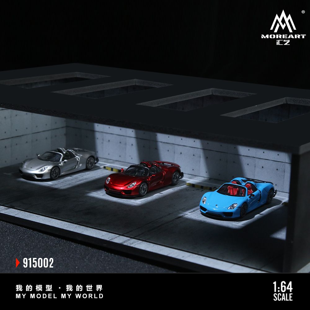 MoreArt 1:64 UNDERGROUND PARKING GARAGE SCENE 02 MO915002