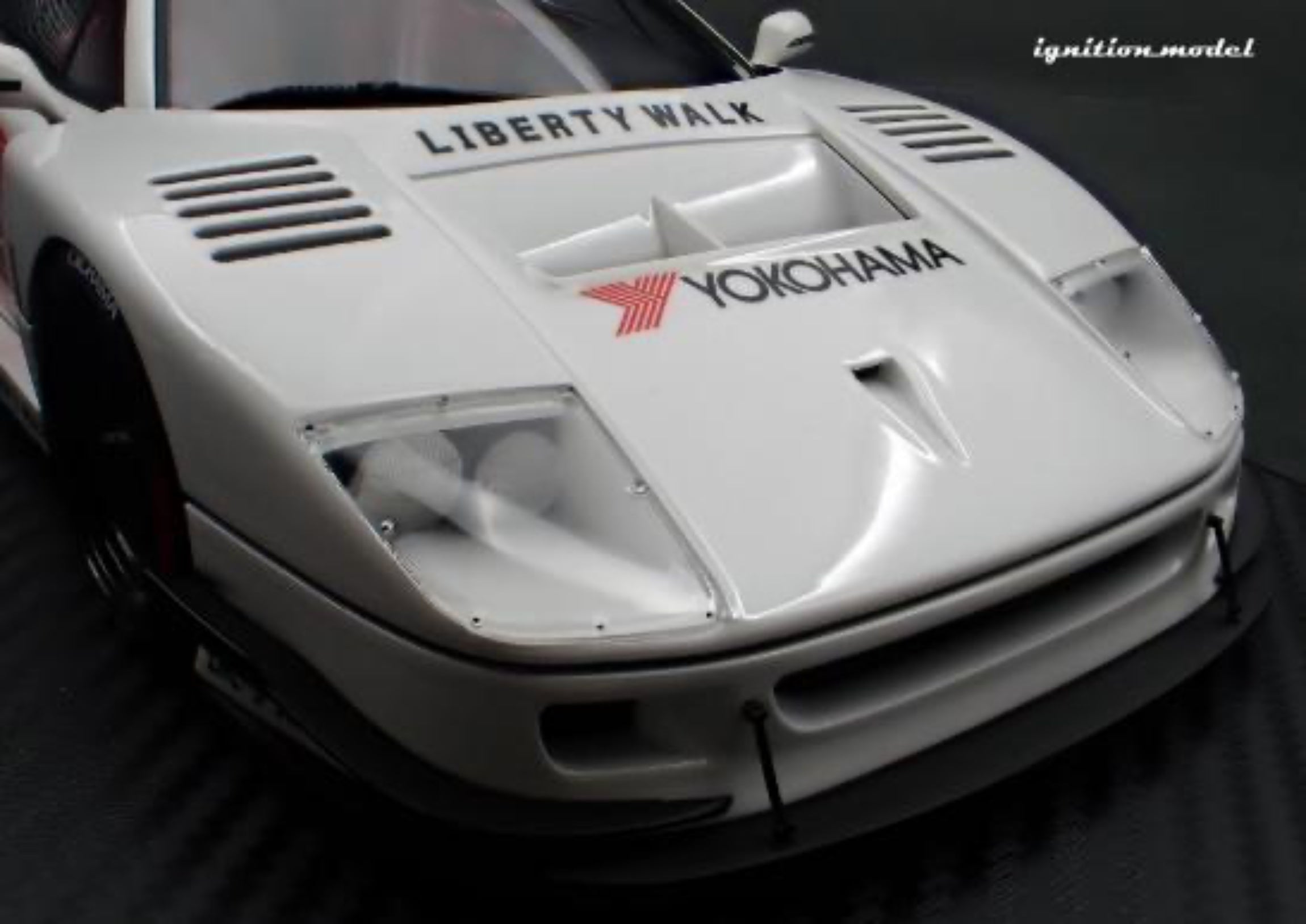 Ignition Model 1:18 LB-Works Ferrari F40 White IG3752 – Horizon