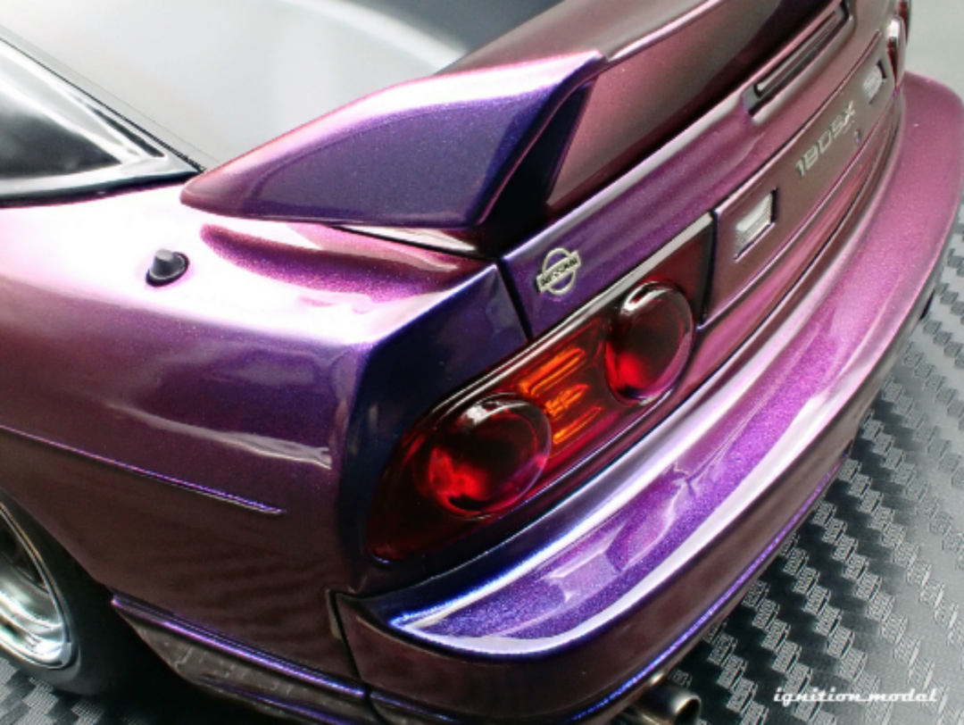 Ignition Model 1:18 Nissan 180SX TYPE X (RPS13) Purple Metallic