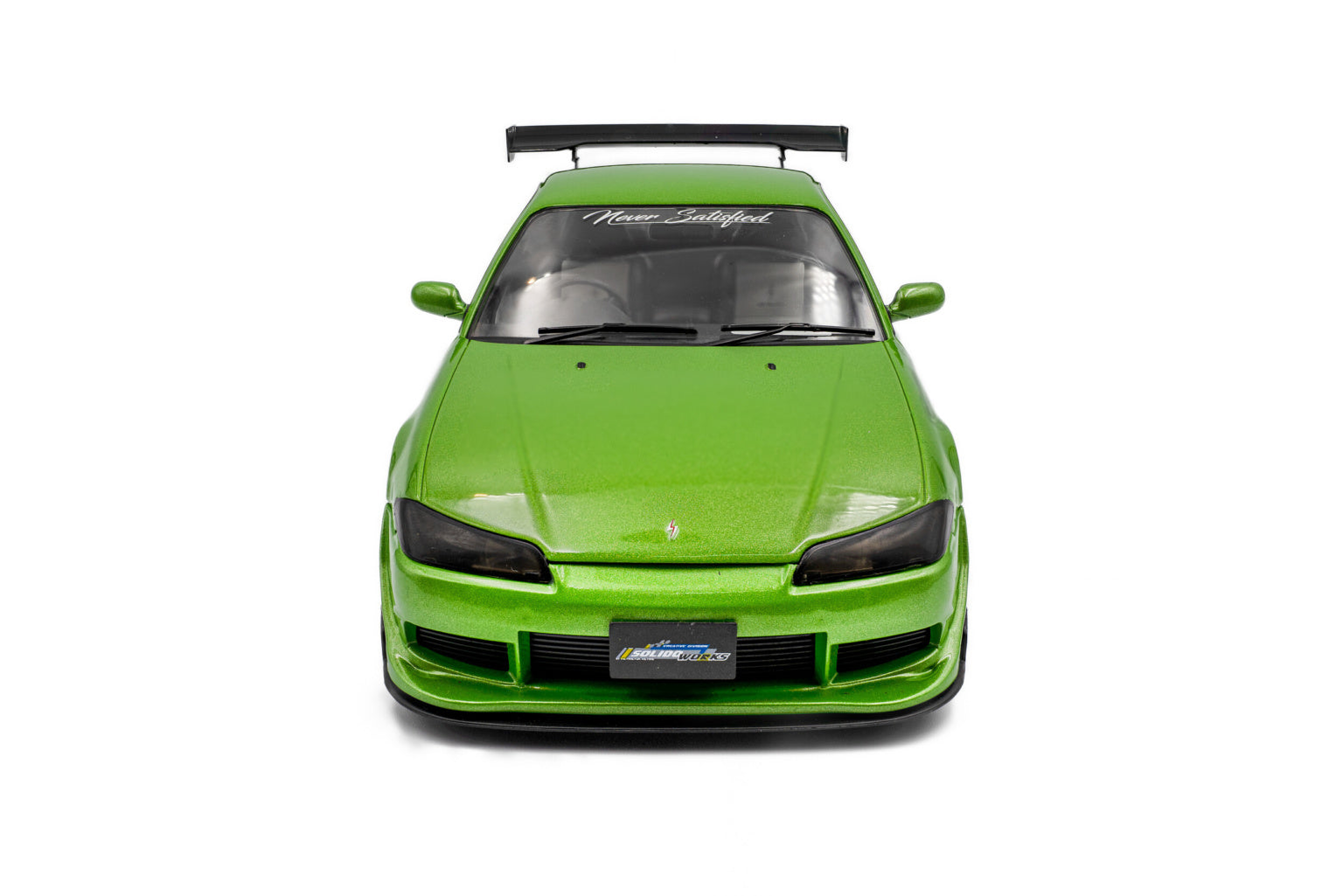 SOLIDO 1:18 NISSAN SILVIA S15 SPEC-R AERO SOLIDO WORKS GREEN 1999
