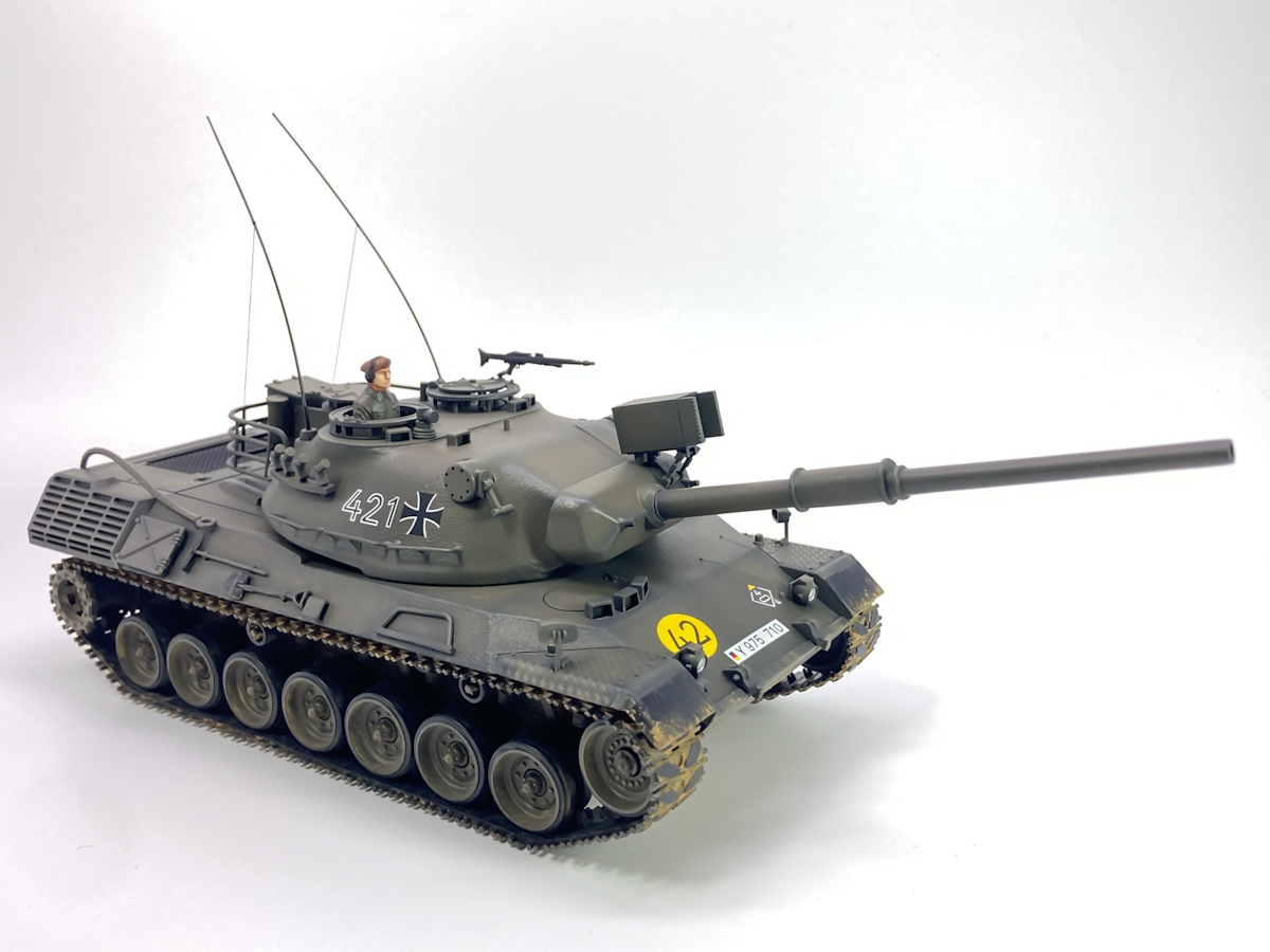ほそプラネット | タミヤ 1/35 西ドイツ・レオパルド戦車