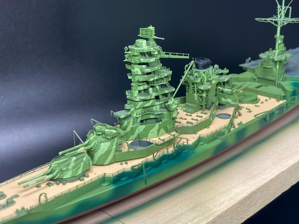 ほそプラネット | フジミ 1/700 航空戦艦 伊勢を作る（6）