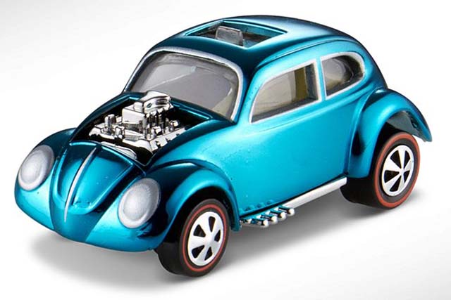 ホットウィールのフォルクスワーゲン・ビートル 各年代別、全モデル