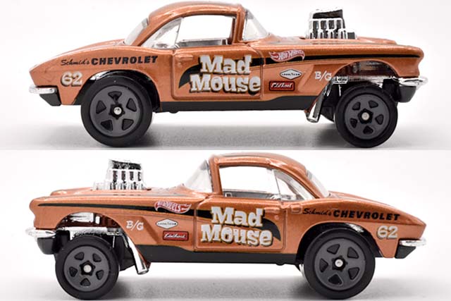 62 CORVETTE GASSERのレビュー！C1コルベットがフロント跳ね上げ