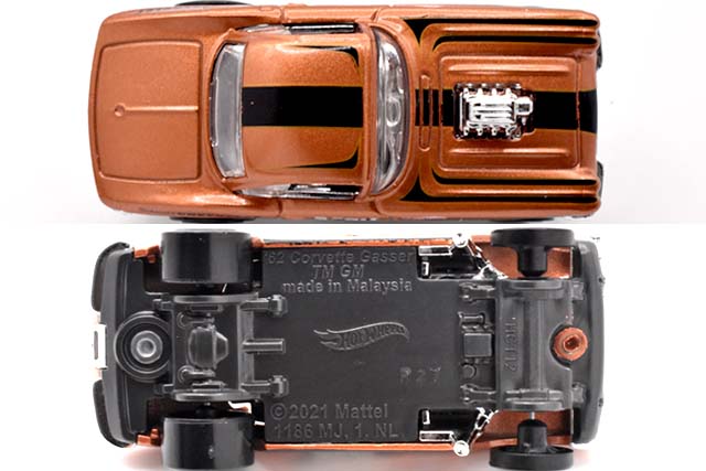 62 CORVETTE GASSERのレビュー！C1コルベットがフロント跳ね上げ