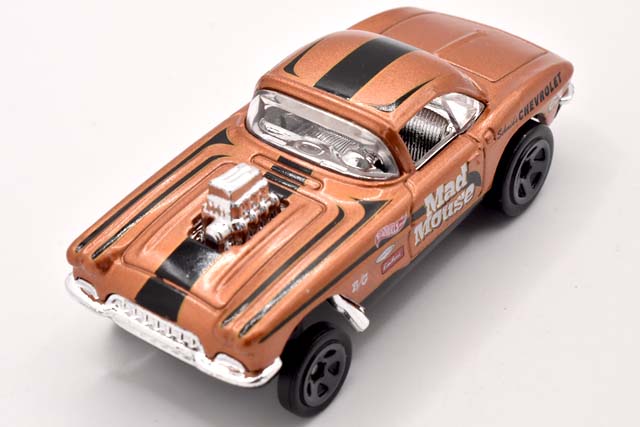 62 CORVETTE GASSERのレビュー！C1コルベットがフロント跳ね上げ