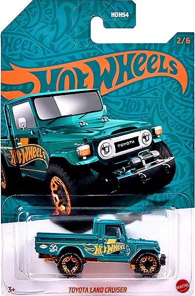 Hot Wheels 2024 Pearl & Chrome (Blue & Gold?) シリーズ Mix 1の