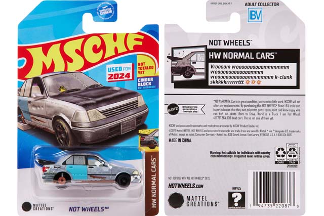 MSCHFコラボのNot Wheelsが出るらしいな！ | Hot Wheels 情報まとめ