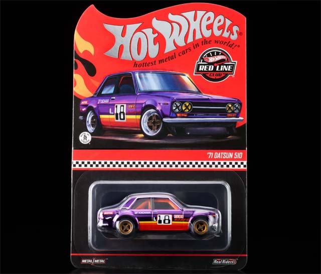 RLC限定 '71 DATSUN 510 の2026年版がHWCで発売！ | Hot Wheels 情報