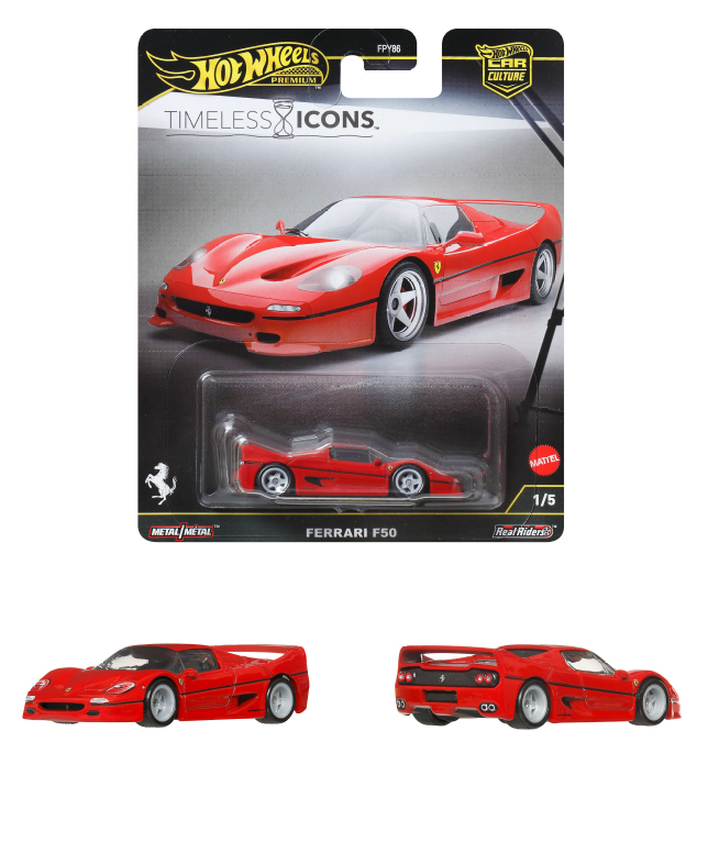 FERRARI F50 / Car Culture TIMELESS ICONS - ホットウィール通販専門