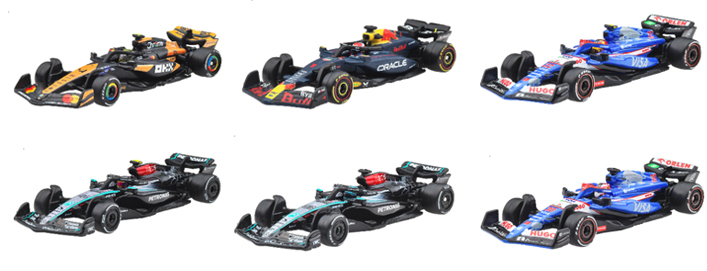 Formula 1 2024 Premium 6種8台セット（仮予約受付） 2025年11月上旬