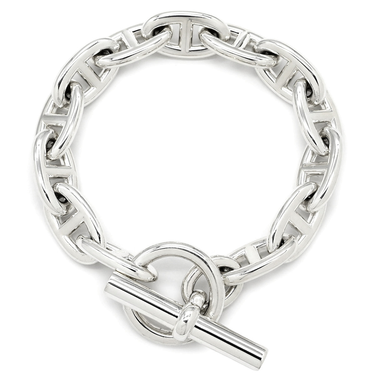 エルメス HERMES シェーヌダンクル GM シルバー シルバー925