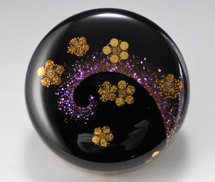 耕雲 梅鉢流水 大棗 | いとう鳳凰堂古美術店