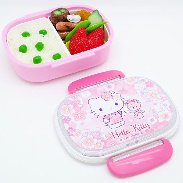 お弁当箱 1段 ハローキティ サクラ 360ml 中子付 ランチボックス 子供