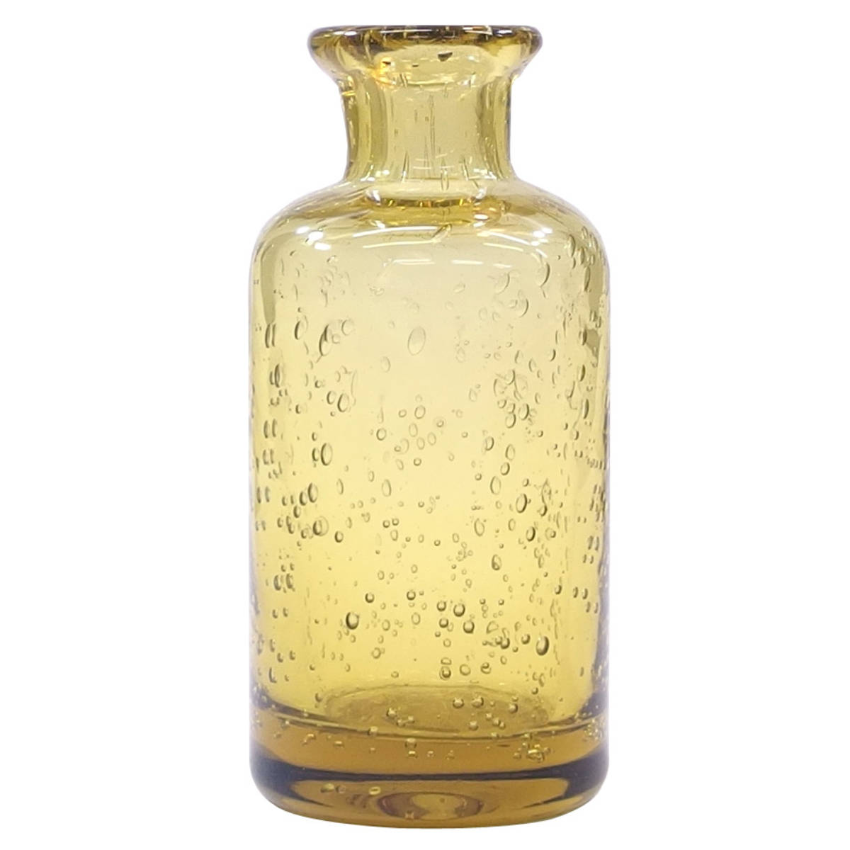 花瓶 手吹きバブルガラスフラワーベース ボトル ガラス – ハウジー