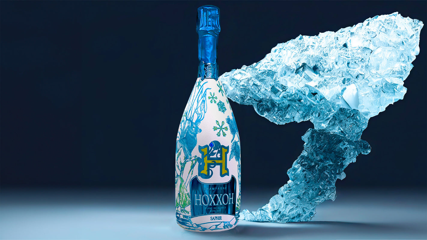 サファイア ドゥミ・セック - 75CL - ルミナスシャンパンボトル – HOXXOH