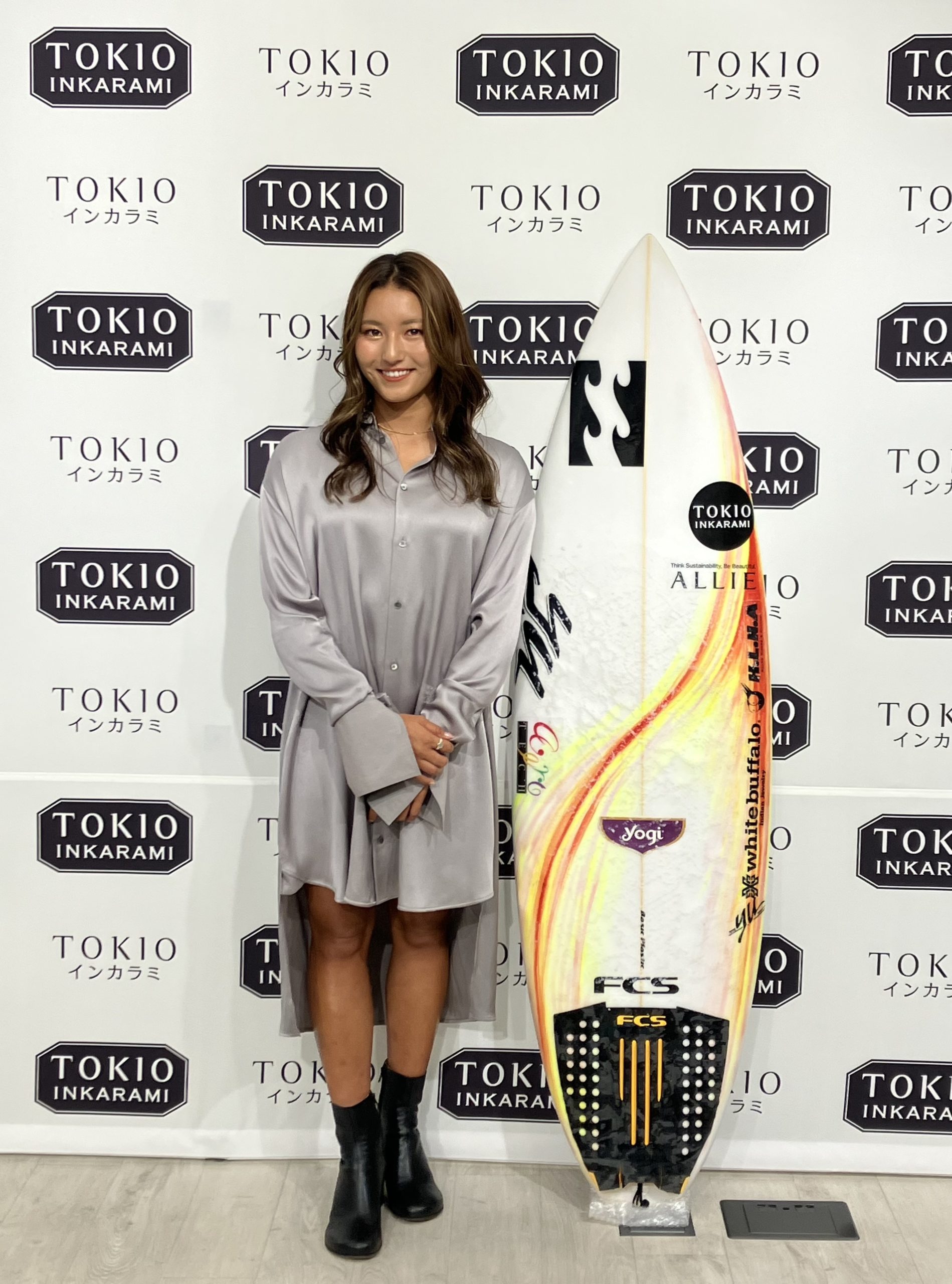 H.L.N.A SURF RIDERの松田詩野が、TOKIOインカラミと所属契約を締結