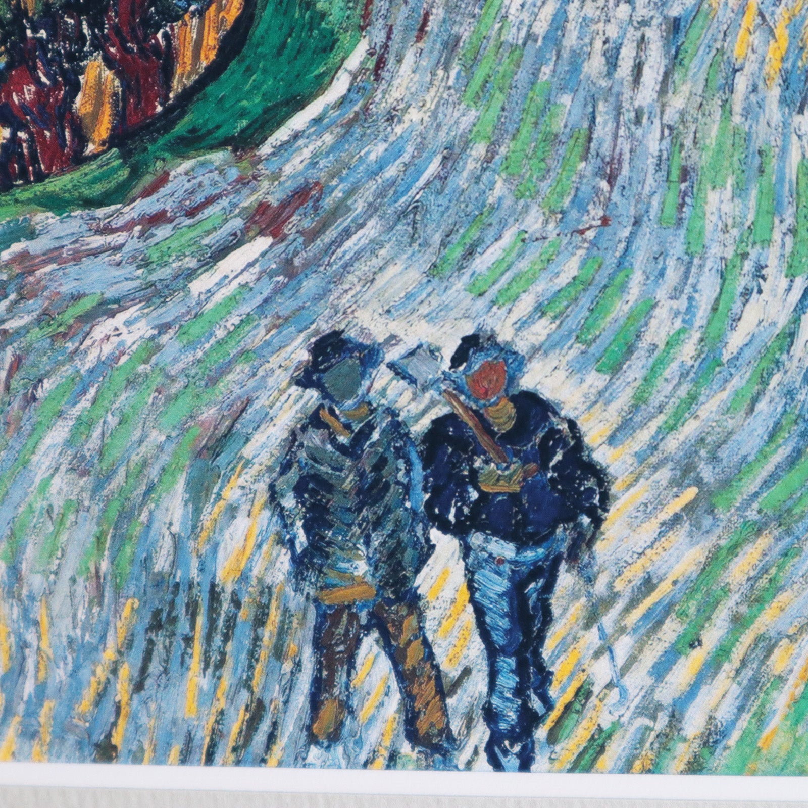 フィンセント・ファン・ゴッホ 「糸杉と星の見える道（夜の