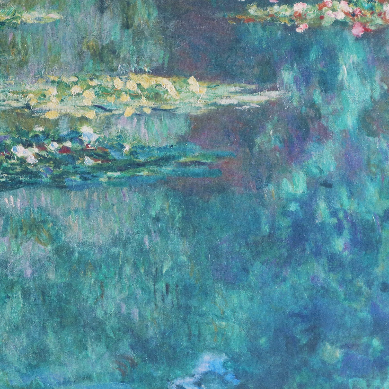 クロード・モネ 「睡蓮の池 1904年」アートポスター（フレーム付き