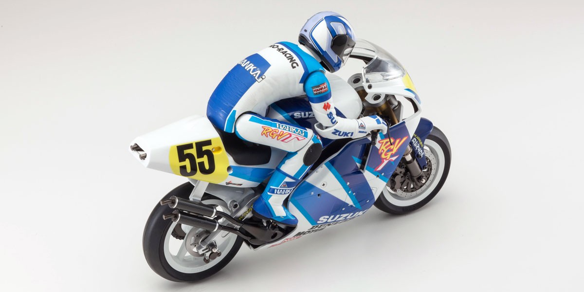 京商 1/8 EP ハングオンレーサー S.R.T.スズキ RGV-Γ 1992 組立キット