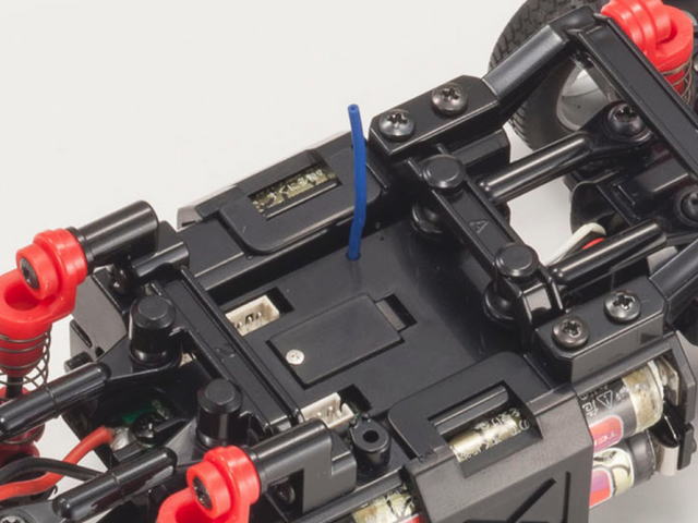 MINI-Z OVERLAND ASF2.4GHz スポーツ レディセット ハマーH2 ブルー