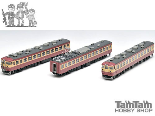 トミックス 92413 455(475)系急行電車基本3両セット | 鉄道模型 通販