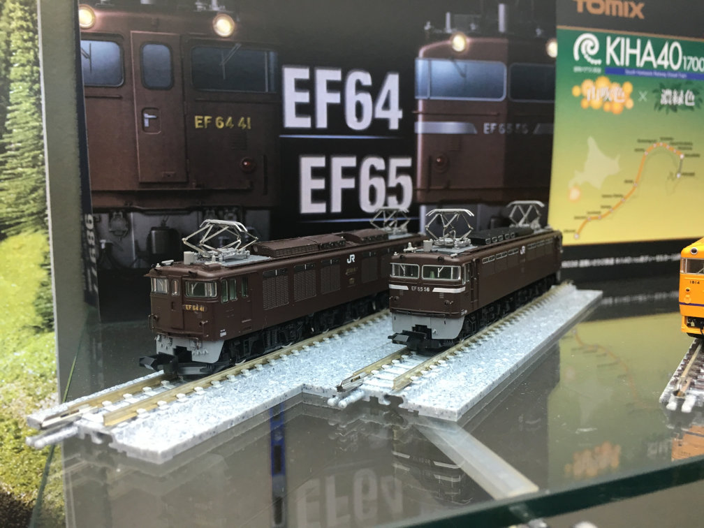 トミックスEF65 56茶色 EF64-41 EF65-56 茶罐セット 入線ですが・・・TOMIX 98977 | NGaugeJP