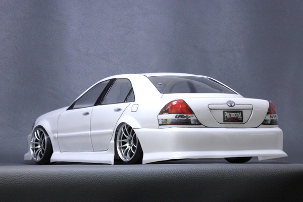パンドラRC トヨタ マークⅡ JZX110 1/10電動RCカー用未塗装ボディ