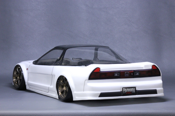 パンドラRC HONDA NSX 1/10電動RCカー用未塗装ボディ | 鉄道模型