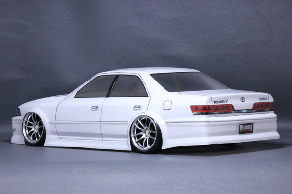 パンドラRC トヨタ マークⅡ JZX100 1/10電動RCカー用未塗装ボディ