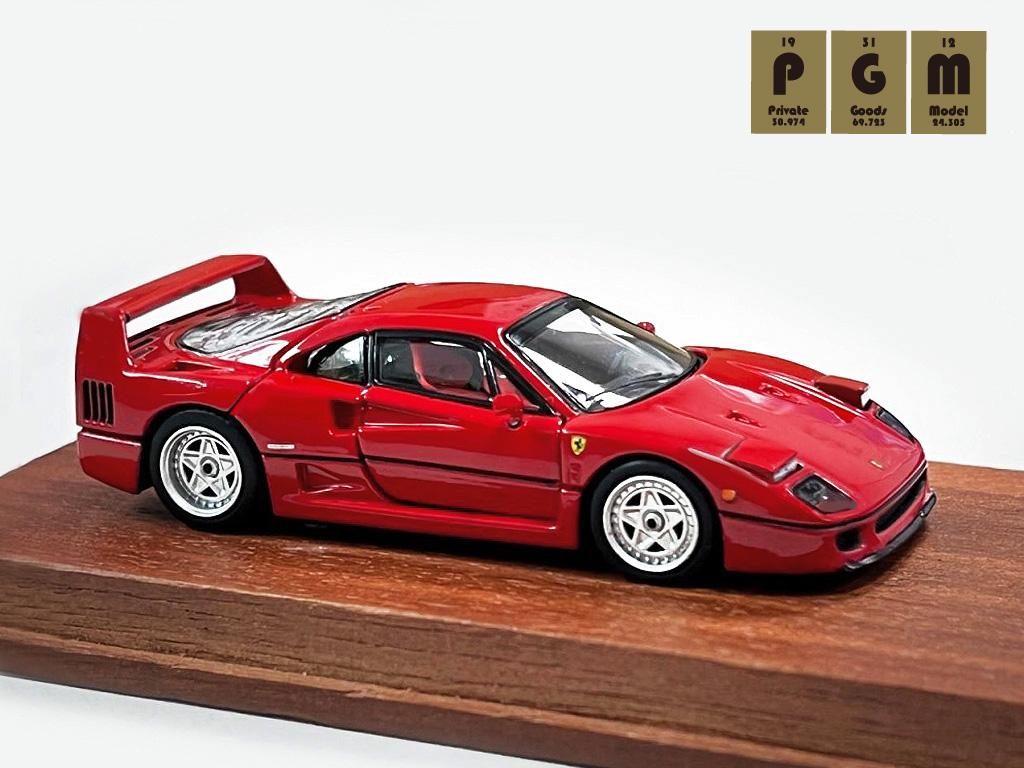 PGM 1/64 F40 Red ※フル開閉機能付 | ホビーショップタムタム 通販