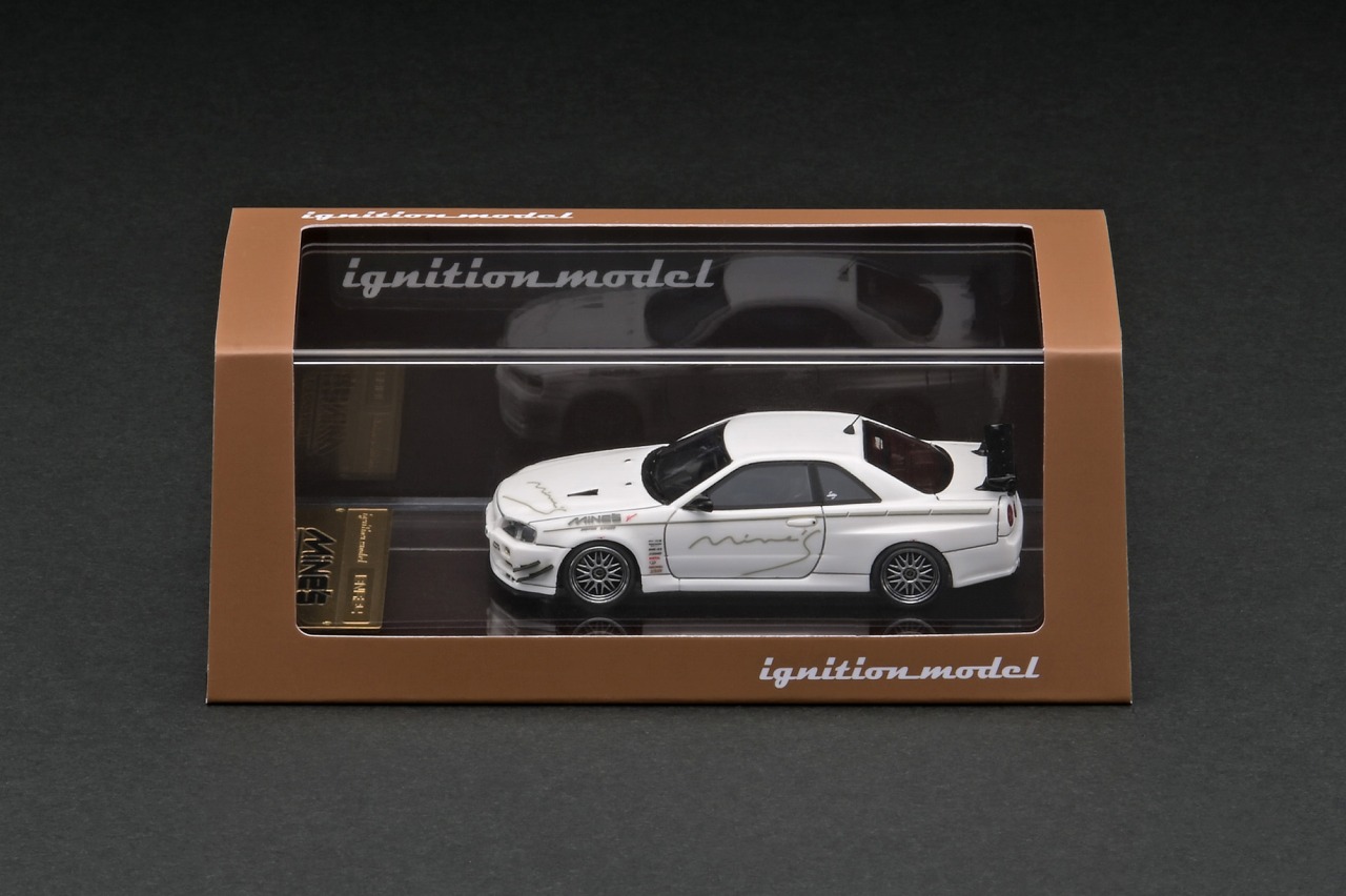 1/64 Nissan Skyline GT-R Mine's(R34) White | ホビーショップ