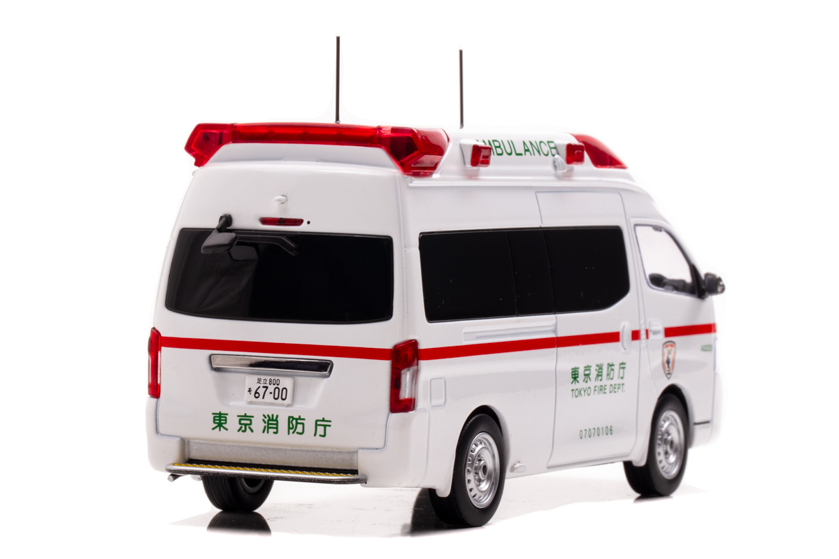 CARNEL 1/43 日産 パラメディック 2020 東京消防庁高規格救急車