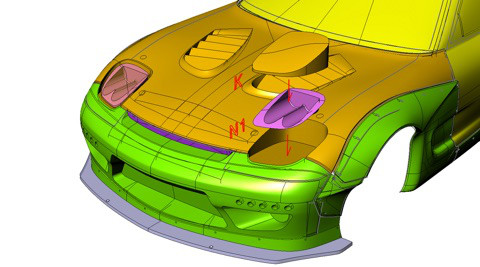 アディクション MAZDA RX-7 FD3S ROCKET BUNNY RCボディー | 鉄道模型