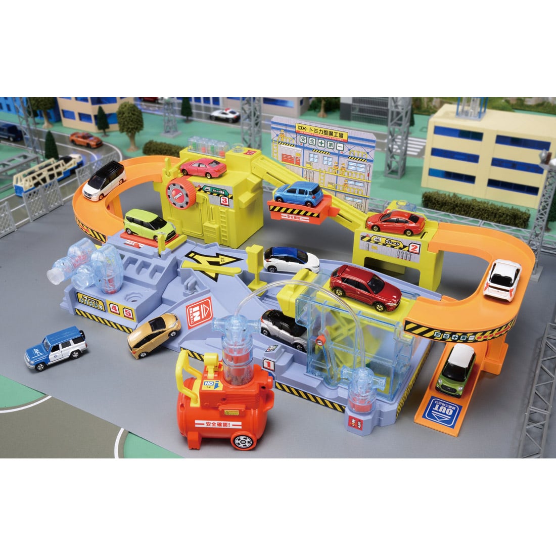 空気はスゴイぞ キミが整備士 DXトミカ整備工場 | 鉄道模型