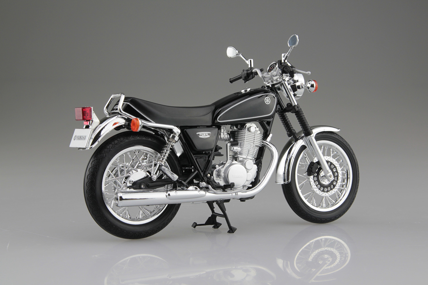 SKYNET 1/12 YAMAHA SR400 ヤマハブラック | 鉄道模型・プラモデル