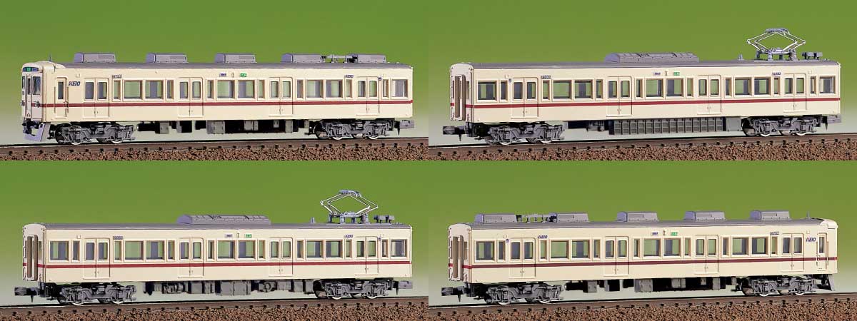 グリーンマックス 417 京王6000系 4両エコノミーキット 鉄道模型 N