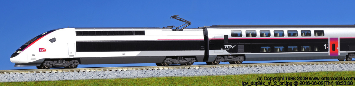 KATO 10-1324 TGV Duplex(デュープレックス)新塗装 10両セット | 鉄道