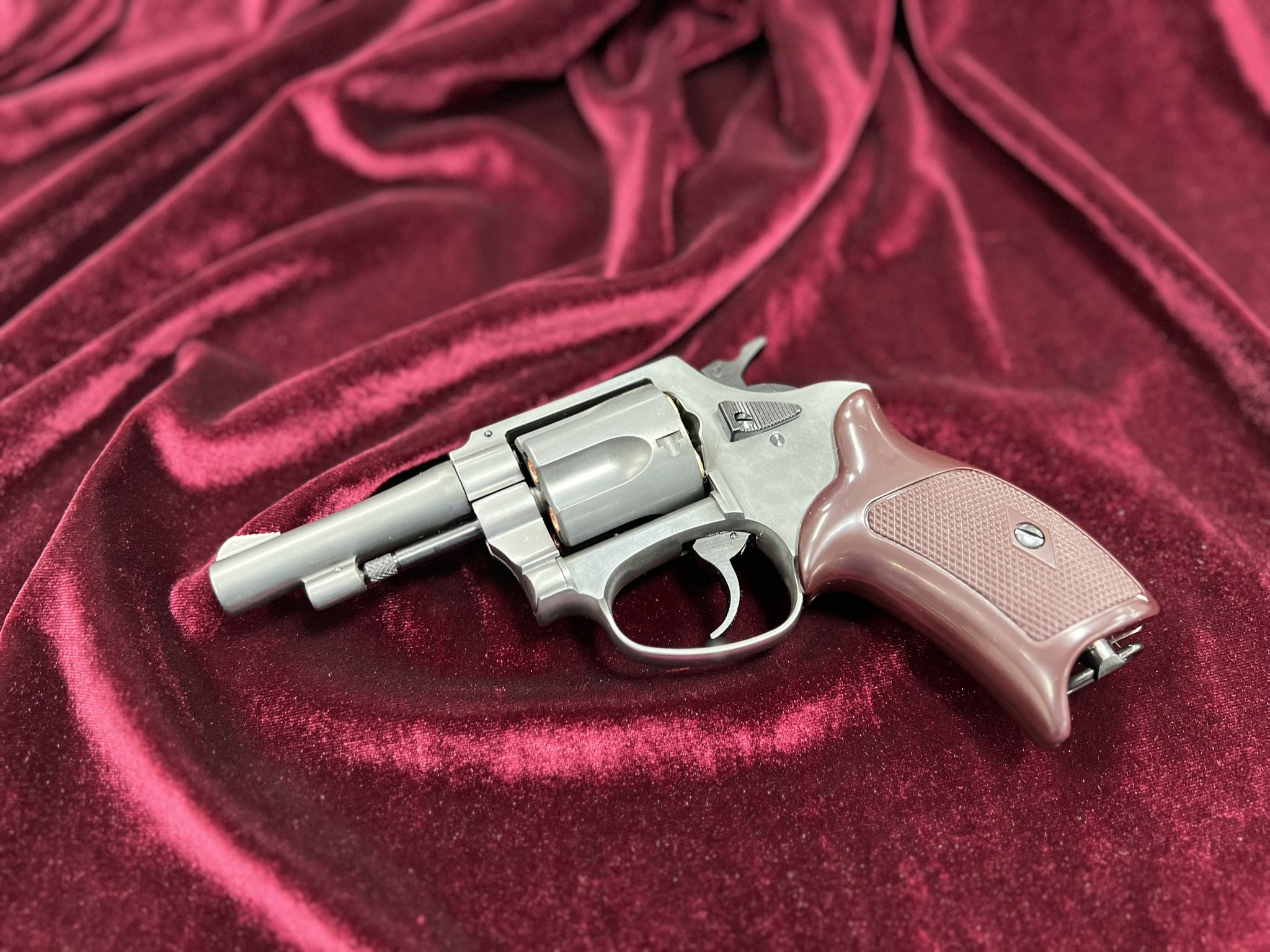 ポリスリボルバー 77ミリ銃身（3inch） エクセレントHW | 鉄道模型