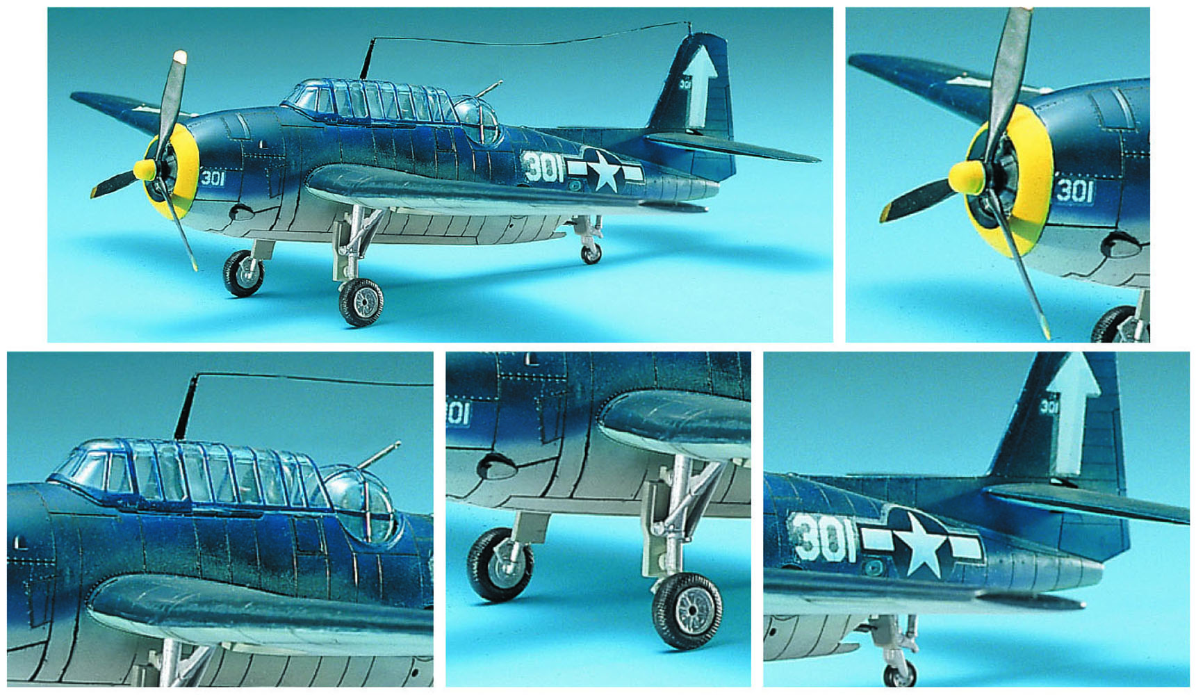 1/72 アメリカ海軍 雷撃攻撃機 TBF-1 “アヴェンジャー” | 鉄道模型