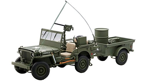 1/18 74016 ジープ ウィリス アーミーグリーン ※アクセサリー付