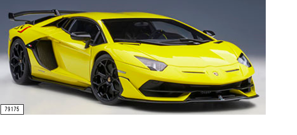 1/18 ランボルギーニ アヴェンタドール SVJ （パール・イエロー