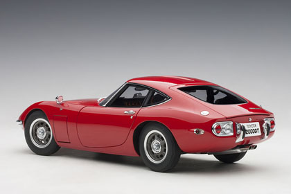 1/18 トヨタ 2000GT レッド ミニカー | 鉄道模型・プラモデル