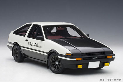 1/18 トヨタ スプリンター トレノ AE86 頭文字D プロジェクトD